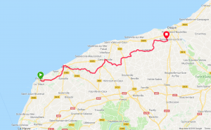 Étretat - Offranville à vélo